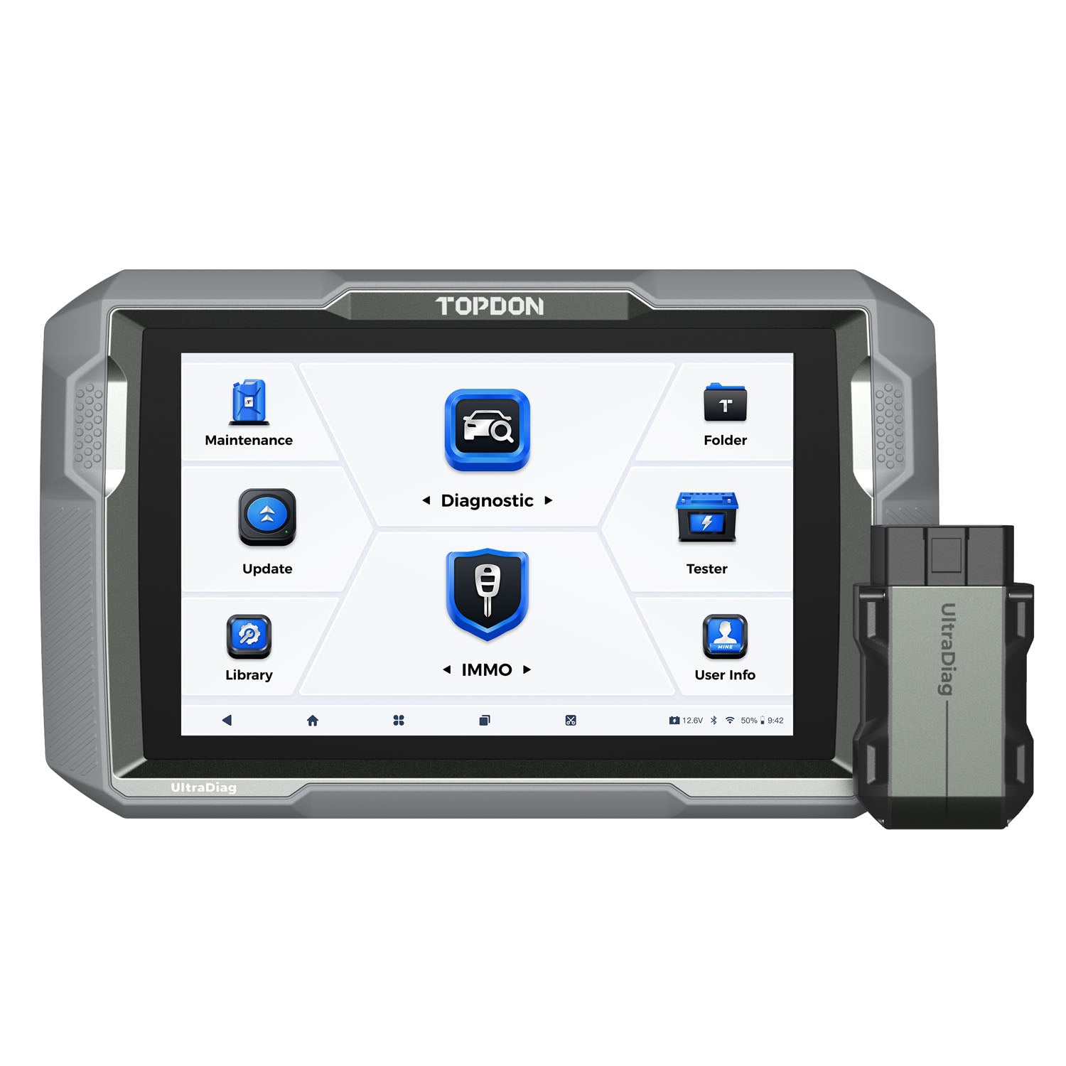 TOPDON TOPScan OBD2 Bluetooth Car Scanner – Full System Diagnostic Tool For ABS, SRS, Engine & More