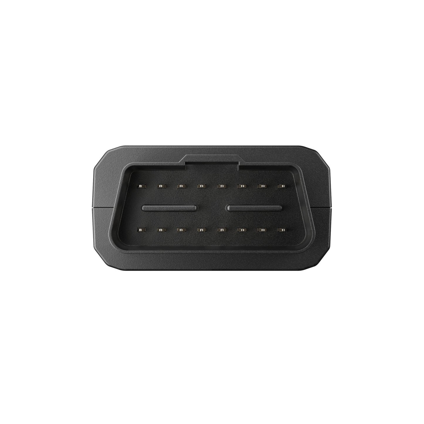 Bottom view of the TOPDON AFM/DFM Disabler displaying the OBD2 connector pins for GM truck, SUV, and performance vehicle compatibility