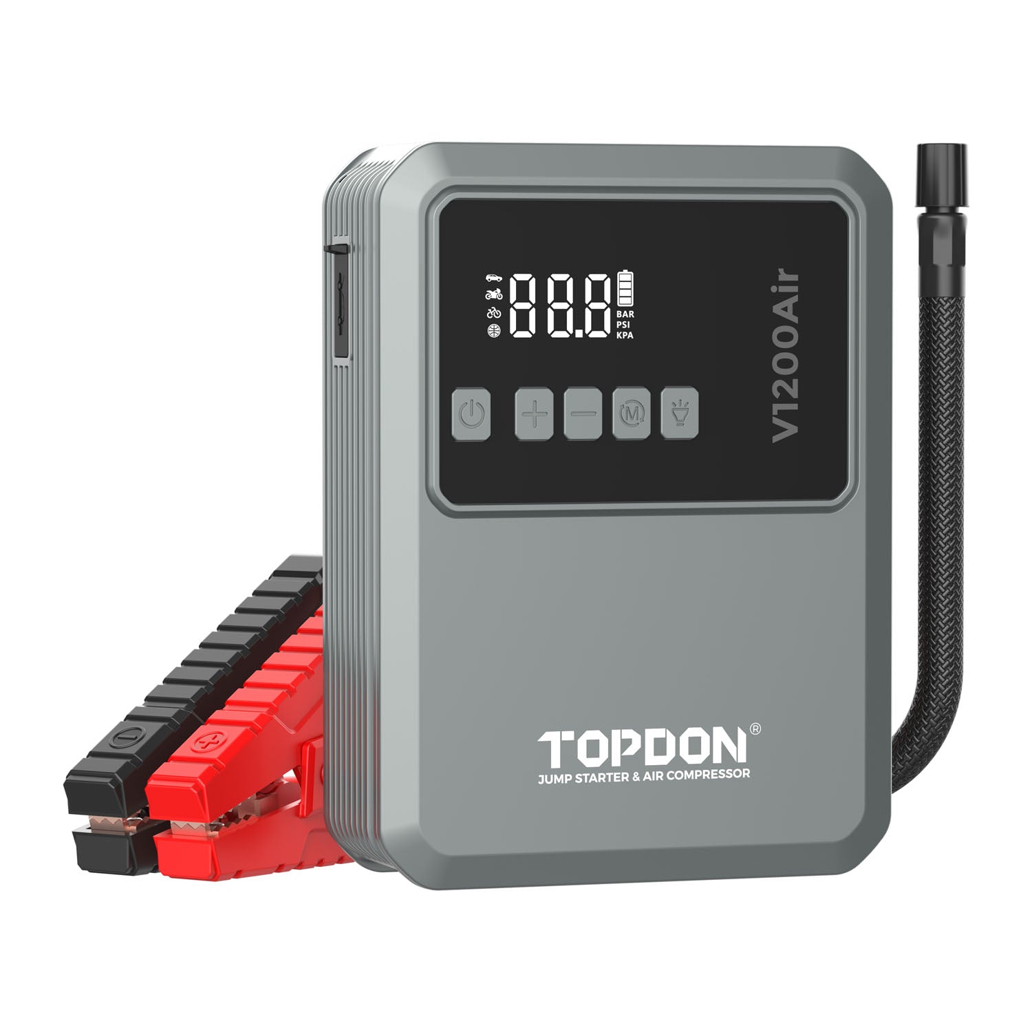 dondon TOPDON V1200Air Jump Starter & Tire Inflator | Portable 1200A