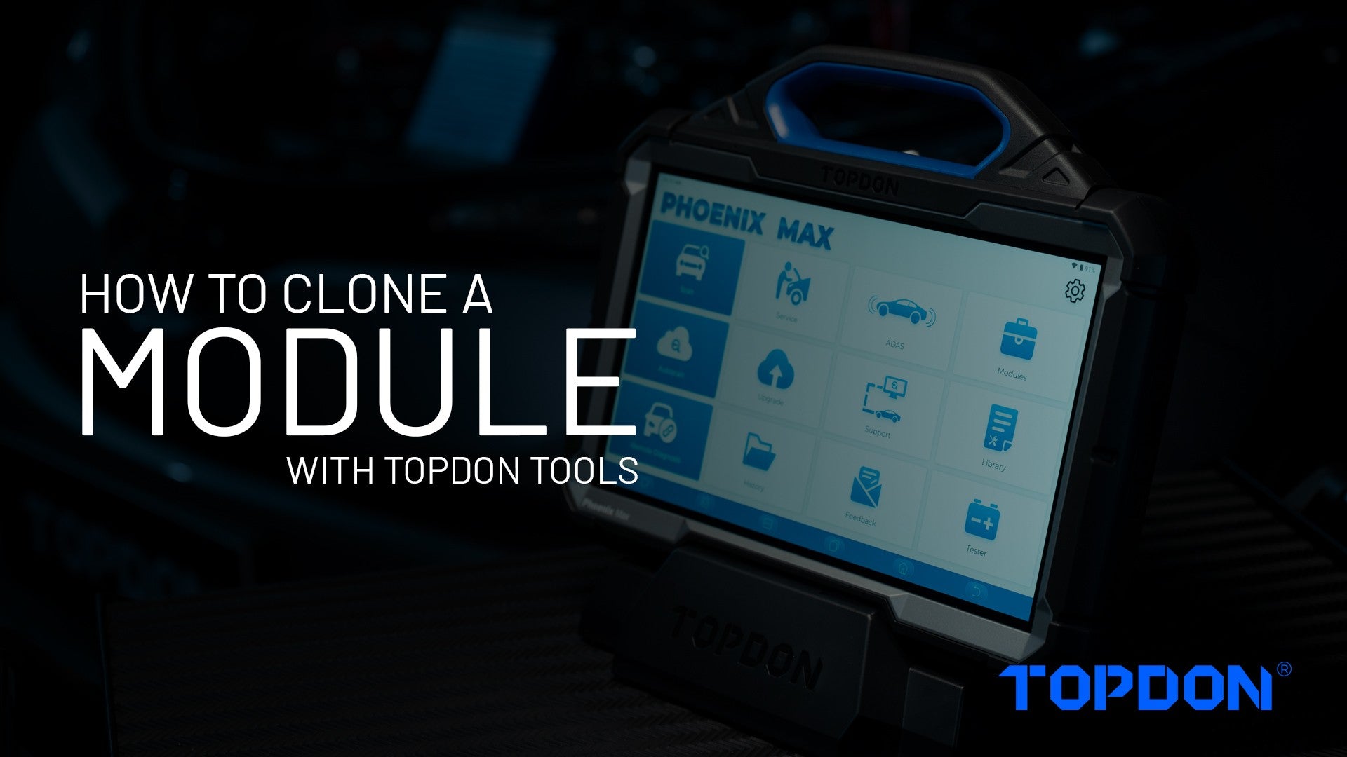Watch & Learn: How to Clone a Module with TOPDON Tools – TOPDON ...