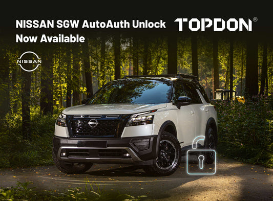TOPDON US Announces RLink J2534 AutoAuth Unlock for Nissan and Infiniti Vehicles