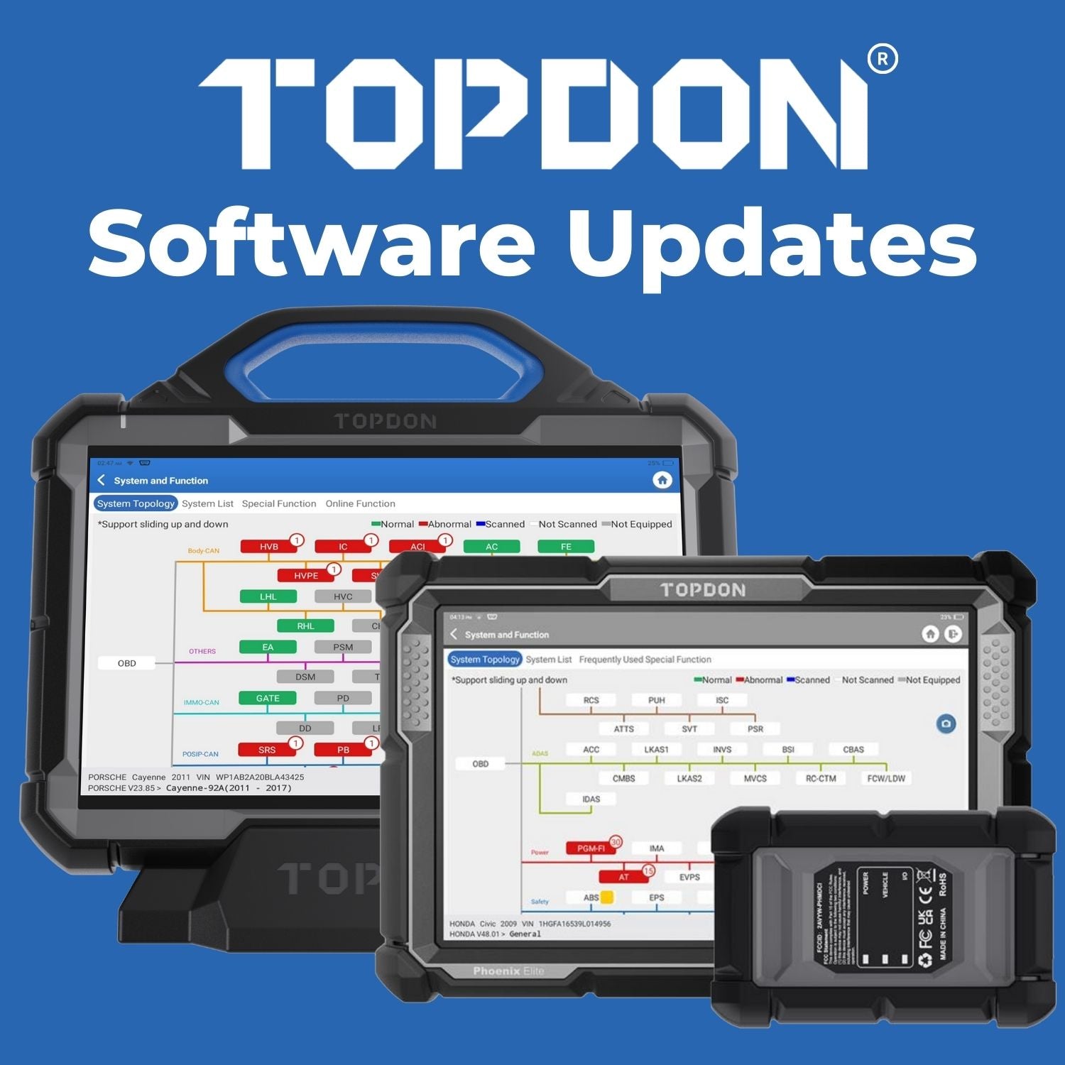 TOPDON's Latest OE-Level Tool Updates