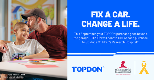 TOPDON Supports St. Jude During Childhood Cancer Awareness Month