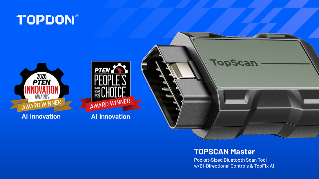 TOPDON USA Wins 2026 PTEN Innovation Award for TopScan Master