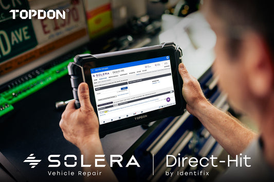 TOPDON USA Announces Landmark Partnership with Solera to Integrate Identifix Direct-Hit® Professional on the TOPDON ONE Auto Diagnostic Tool Series