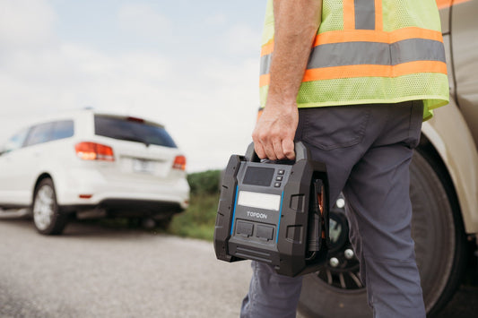 Commercial-Grade V4500Plus Jump Starter from TOPDON USA Offers Ultimate Power Solution for Semi Trucks, Towing and Roadside Service