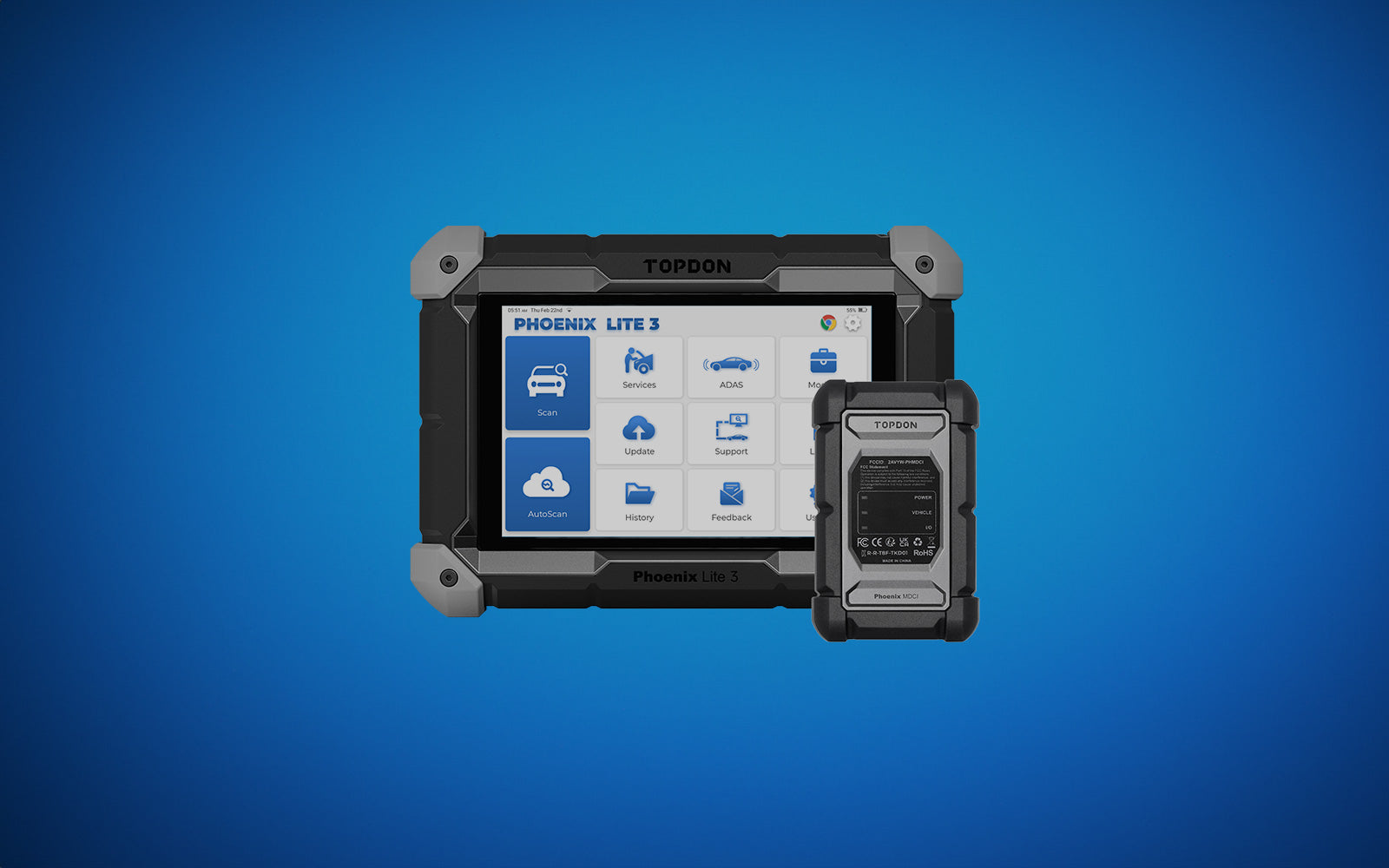 TOPDON USA’s New Phoenix Lite 3 Diagnostic Scanner Adds Topology, CAN-FD Protocol and Optional ADAS Calibration Software Functionality
