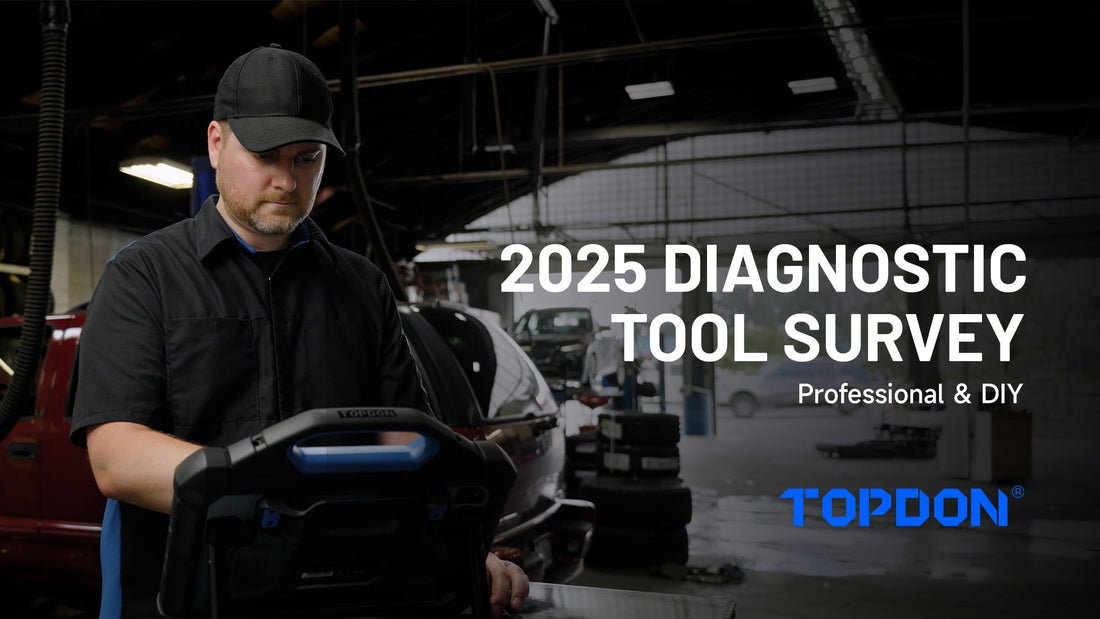 New TOPDON Survey Sheds Light on U.S. Automotive Repair, Highlights Industry Shifts and Key Insights of Professional Technicians, DIY Mechanics
