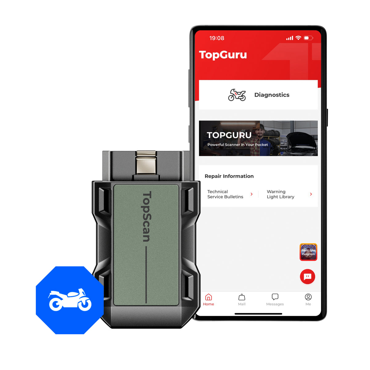 TopScan Moto - TOPDON USA