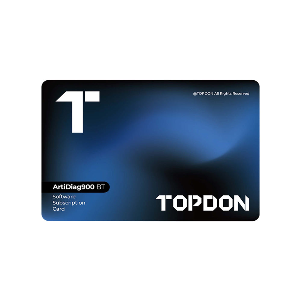 TOPDON ArtiDiag900BT 1 Year Update Card