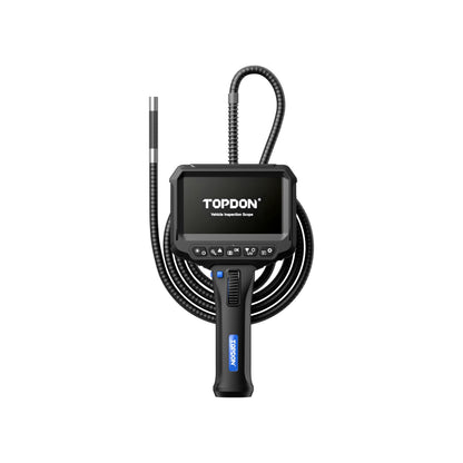TOPDON VIS002UV automotive borescope with 365 nm UV and white LED lighting
