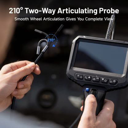 TOPDON VIS002 4.3-inch IPS display for real-time automotive inspections