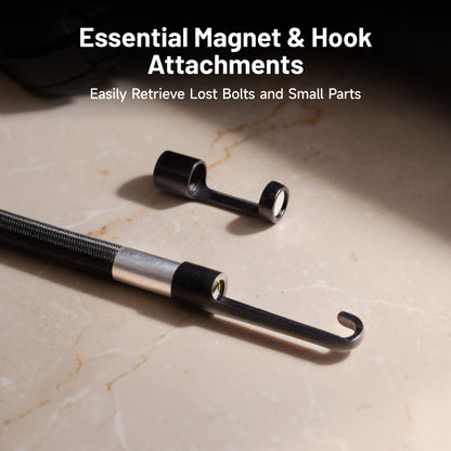TOPDON VIS002 magnet and hook accessories for retrieving dropped engine parts