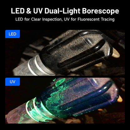 TOPDON VIS002UV semi-rigid camera probe for controlled confined-space inspections