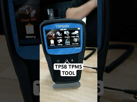TP58 - Touchscreen Advanced TPMS Tool with OBDII, Wi-Fi, 5 Year