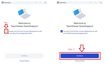 Support Request Teamviewer SUPPORT THRU TEAMVIEWER QUICKSUPPORT – TOPDON Technology USA, Inc