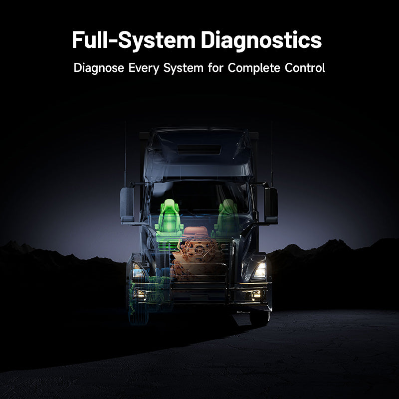 TOPDON ArtiDiag HD full-system diagnostics for complete truck and equipment control