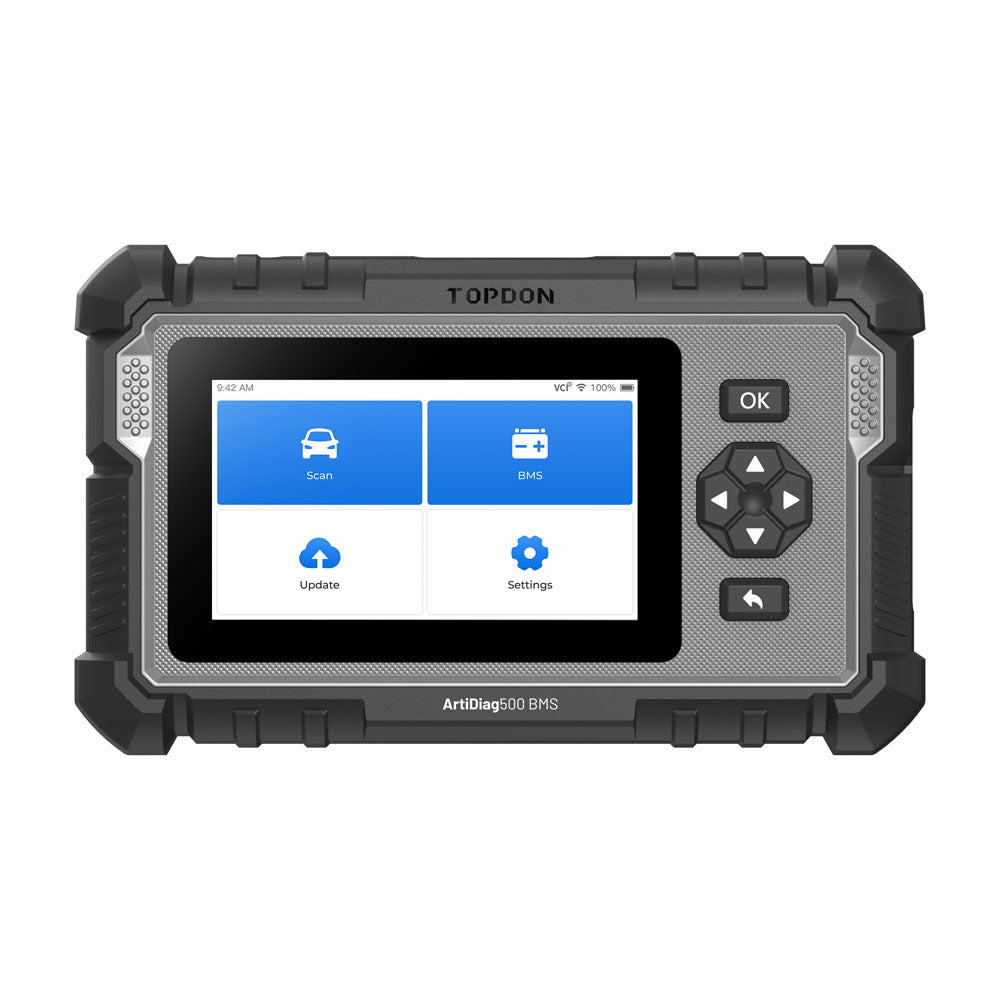 TOPDON ArtiDiag500 BMS – 4-System OBD2 Scanner with BMS Reset 