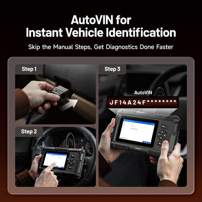 TOPDON ArtiDiag700 AutoVIN feature automatically identifying a vehicle through the diagnostic port for faster vehicle selection and scanning