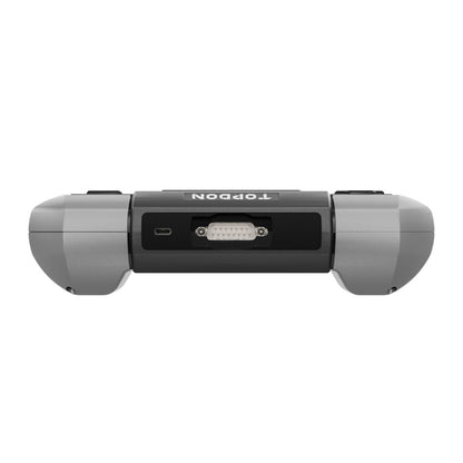 TOPDON BT600 Plus Battery Analyzer top view showing USB-C port and printer connection