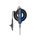 TOPDON CT100 auto circuit tester front view with LCD display, load testing probe, and coiled cable for automotive diagnostics