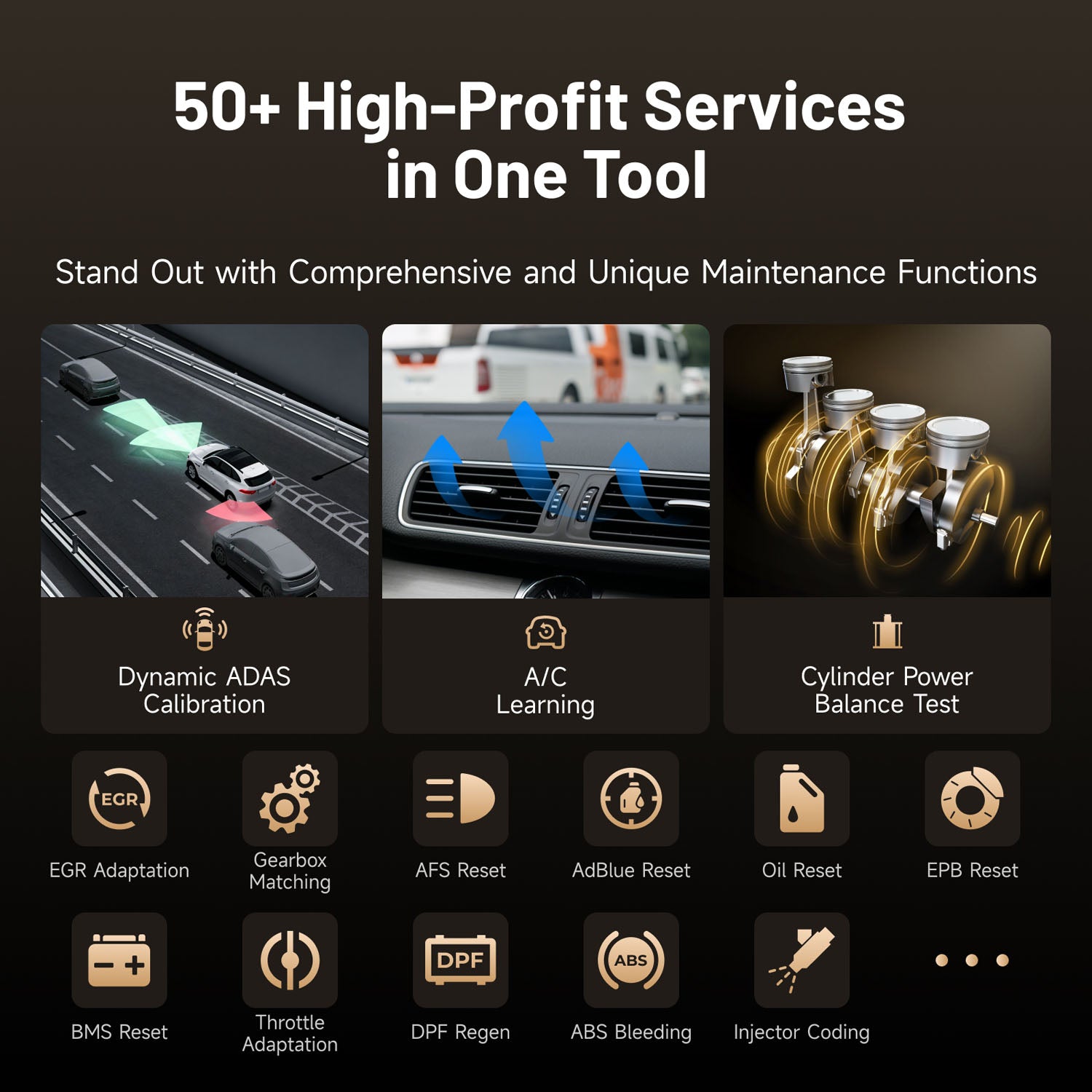 TOPDON ONE OBD2 Scanner | ECU Coding, J2534 & 50+ Services