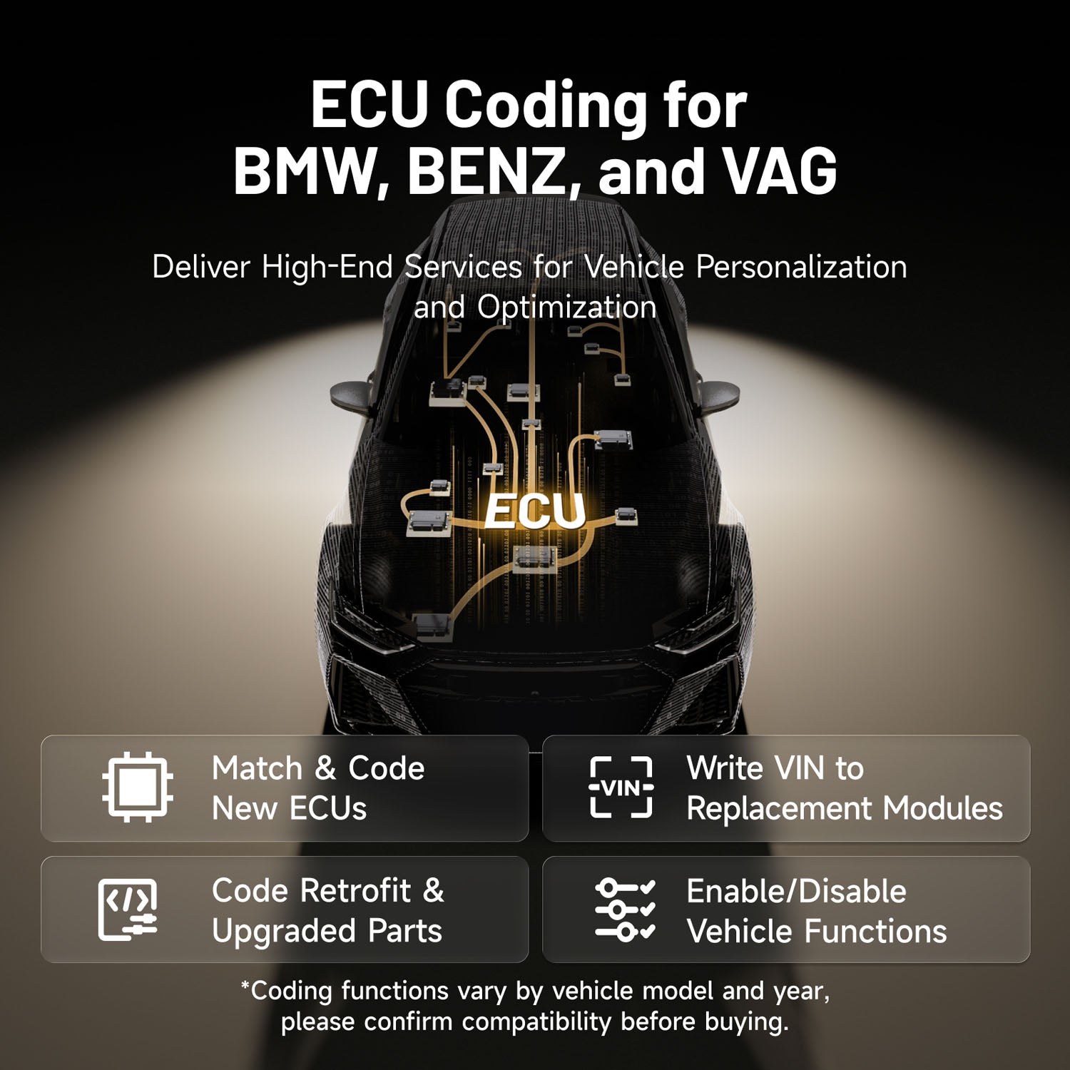 TOPDON ONE OBD2 Scanner | ECU Coding, J2534 & 50+ Services