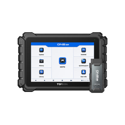 TOPDON ONE Moto professional motorcycle diagnostic scanner with ONE VCI