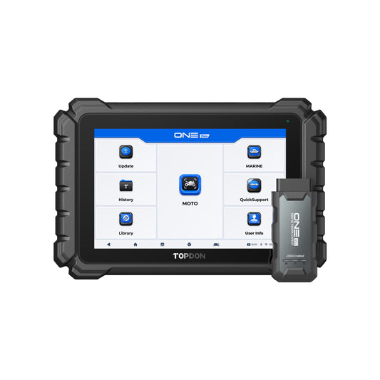 TOPDON ONE Moto professional motorcycle diagnostic scanner with ONE VCI