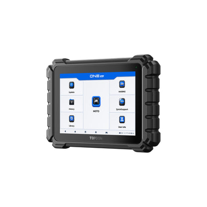 TOPDON ONE Moto professional motorcycle diagnostic tool angled front view