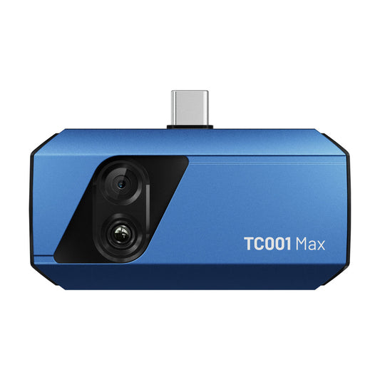  Front view of the TOPDON TC001 Max dual-lens thermal imaging camera