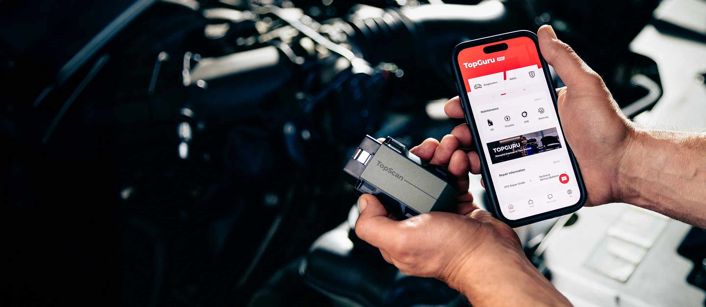 TopScan Lite, Pro, Master, diagnostic scan tool