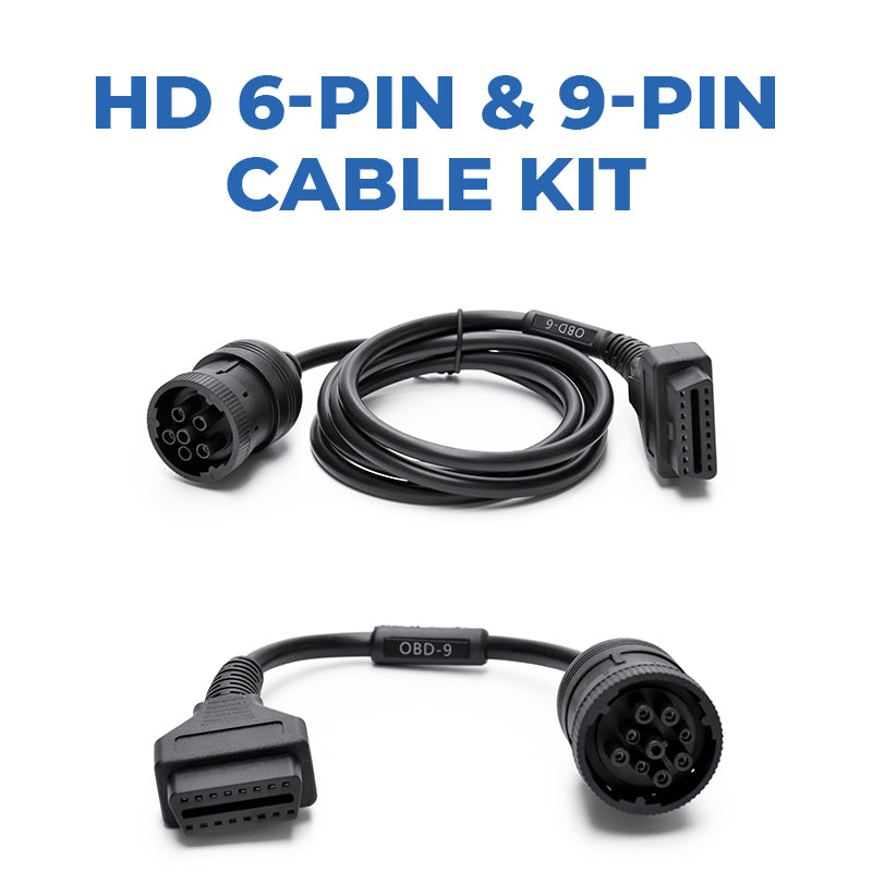 HD 6-PIN & 9-PIN Cable Kit