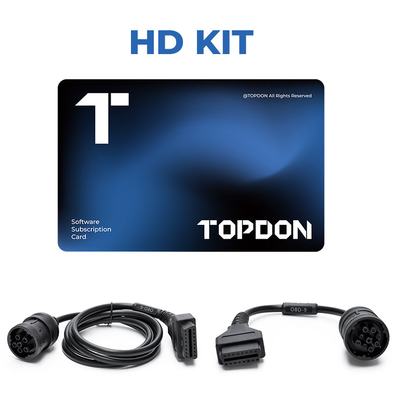 Heavy-Duty Software & Cable Set - TOPDON USA