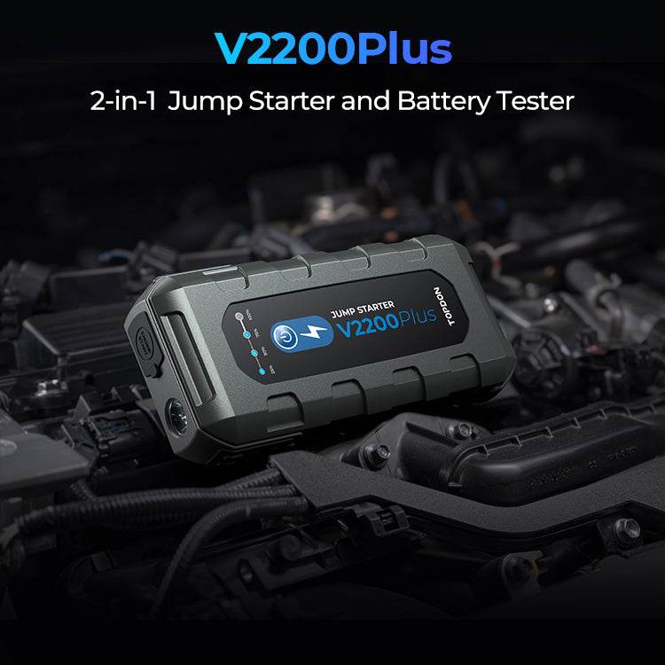 TOPDON - V2200Plus Jump Starter & Battery/System Tester TOPDON - V2200Plus Jump Starter & Battery/System Tester