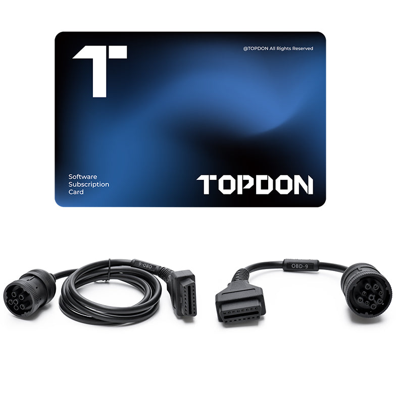 Collection Software Cable Heavy-Duty Software & Cable Set - TOPDON USA